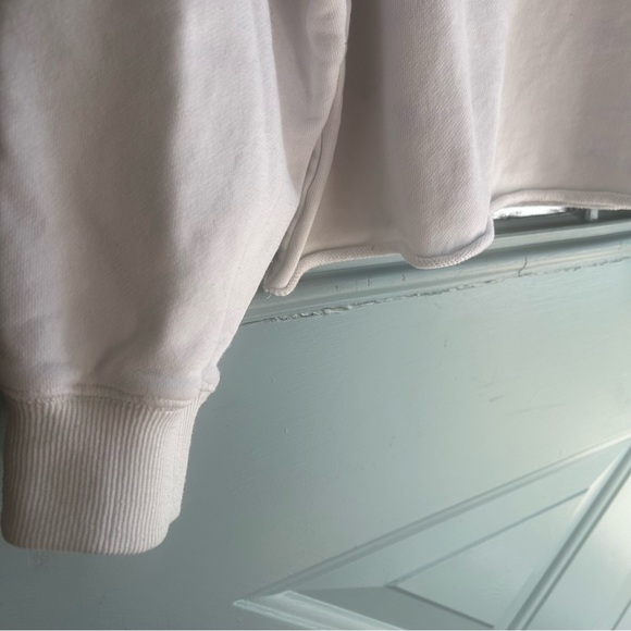 Kansas City Chiefs #87 Kelce Crewneck Raw Hem Pullover Jersey Style Sweatshirt L - Picture 7 of 11